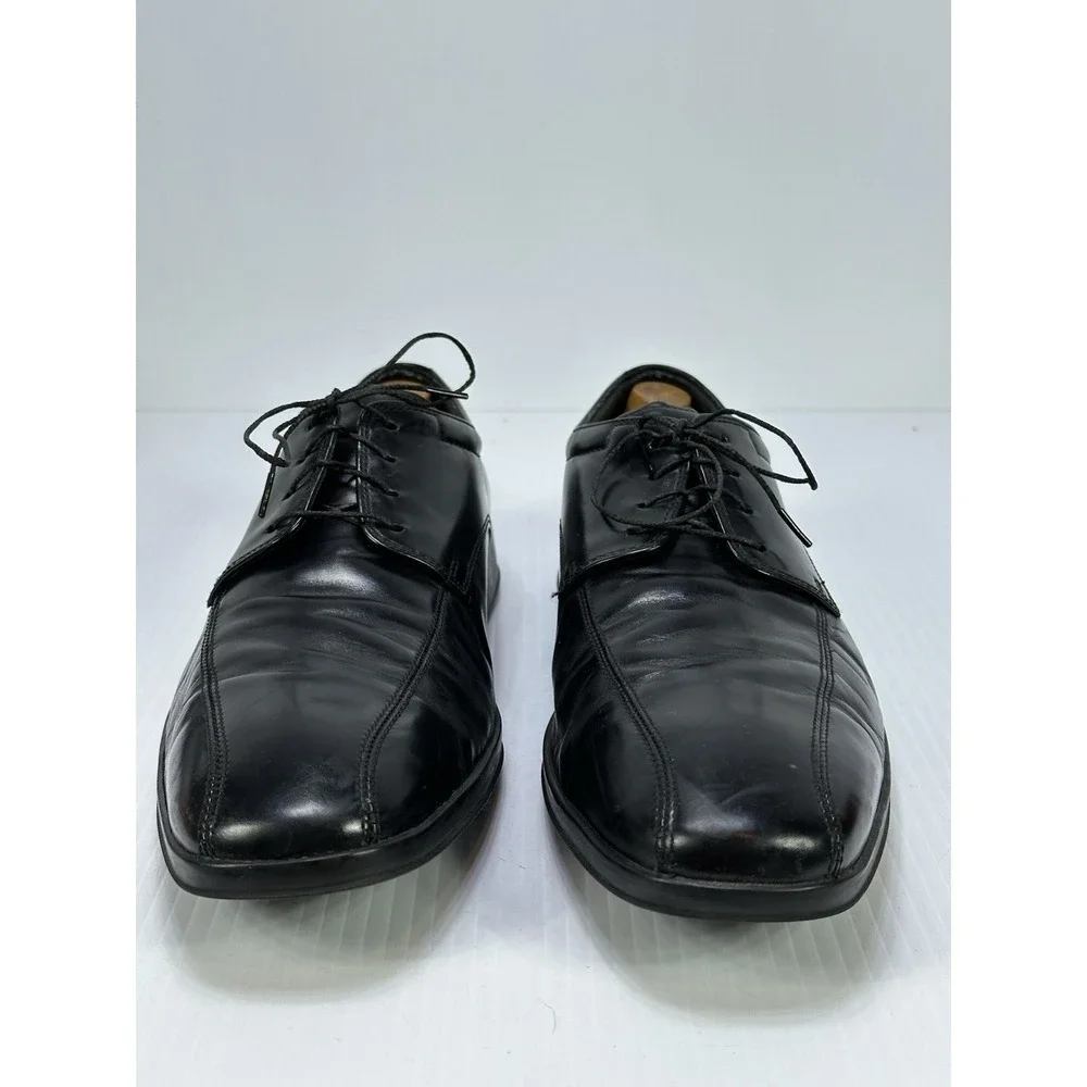 Cole Haan NikeAir Men's Black Leather Comfort Oxford Lace Up Shoes Size‎ 9 1/2 M